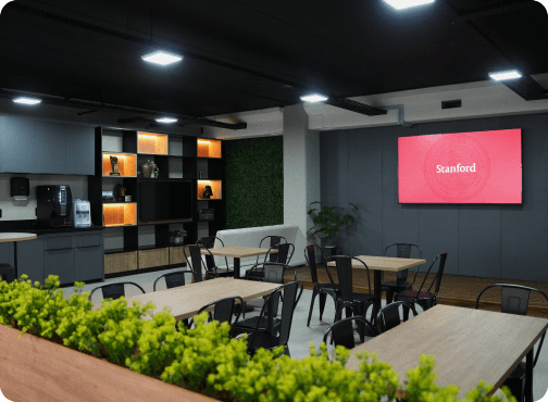 Atomsix office environment