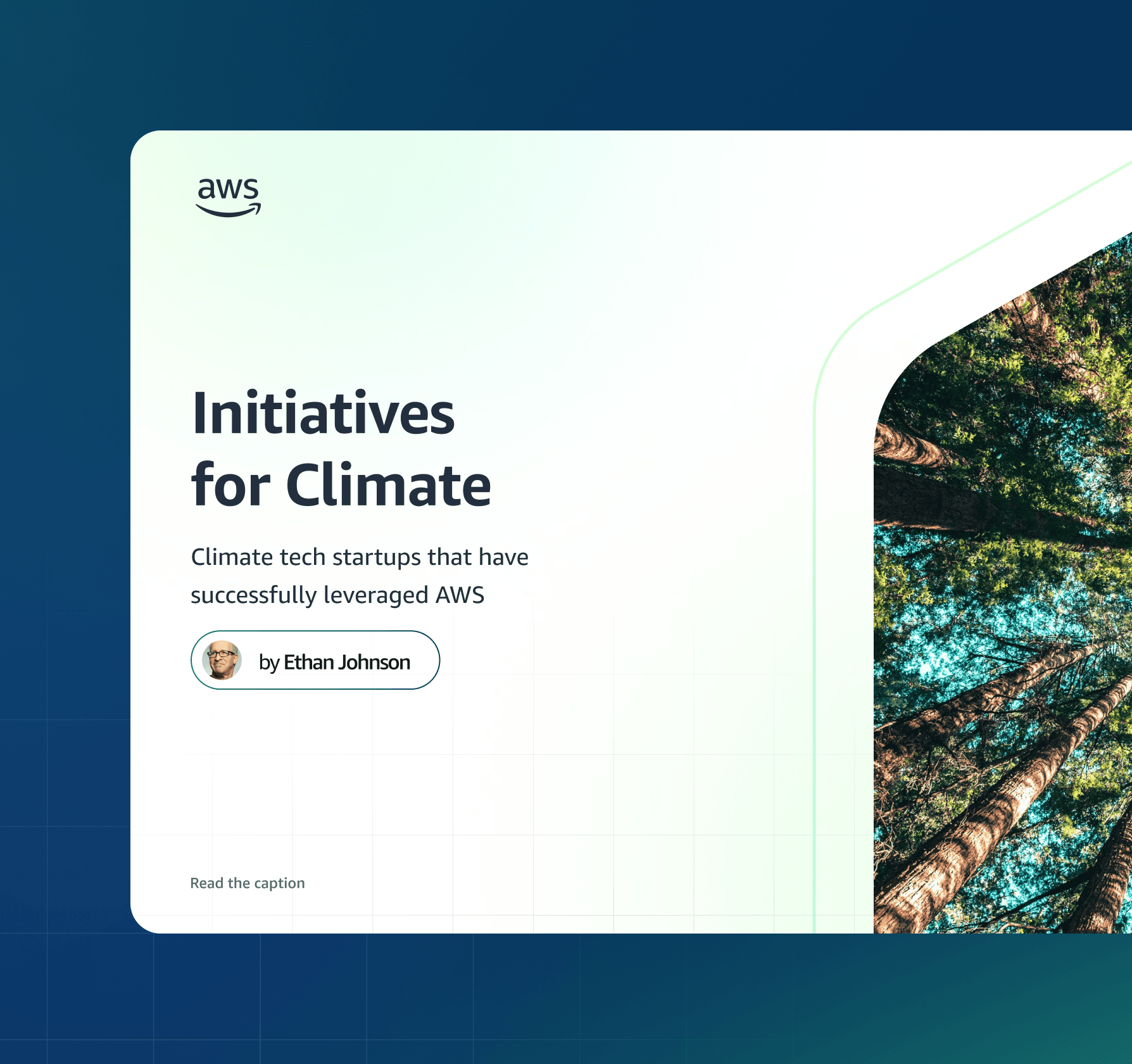 Lutando contras as mudanças climáticas com a Amazon AWS